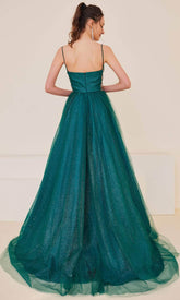 Ruched Bodice Prom Gown